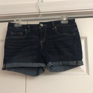 Women’s Dark Wash Jean Shorts